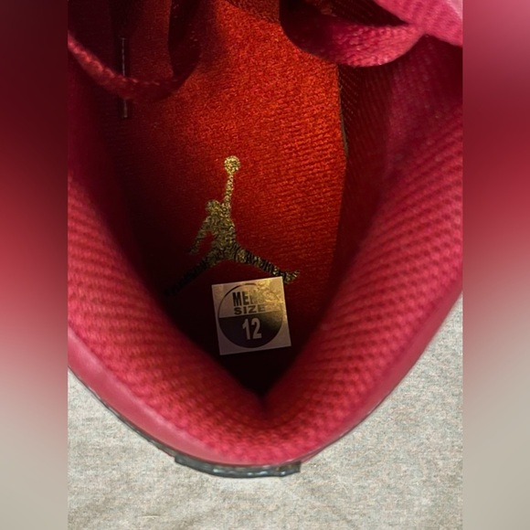 NIKE AIR JORDAN 1 Mid “Reverse Banned” Black Red - Size 12 - New - Picture 8 of 11